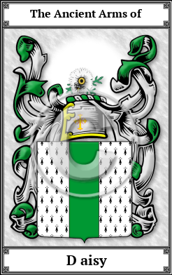 D aisy Family Crest Download (JPG)  Book Plated - 150 DPI